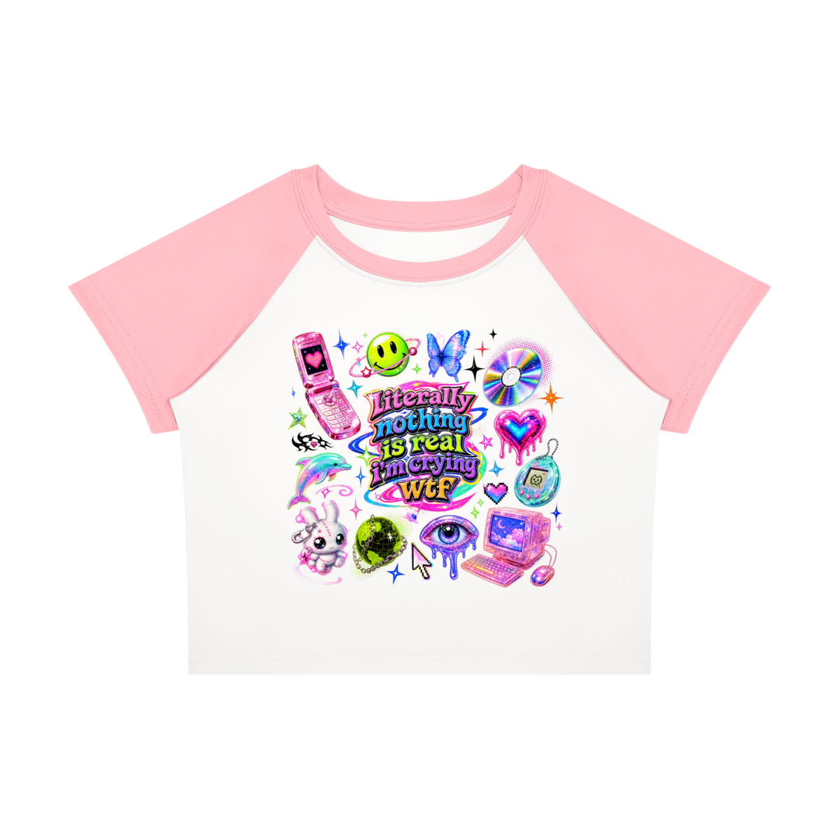 Nothing Is Real Color Block Baby T-Shirt