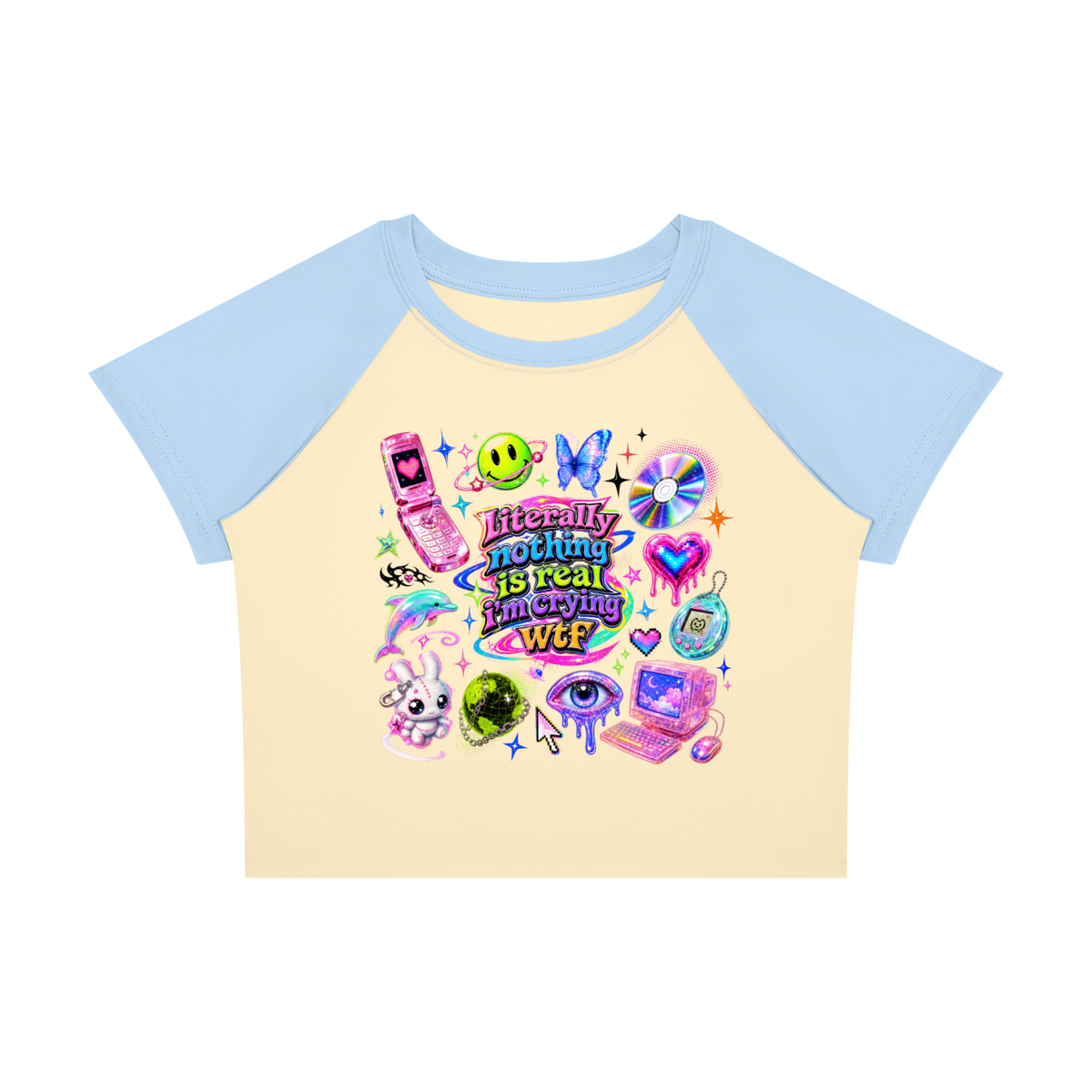 Nothing Is Real Color Block Baby T-Shirt