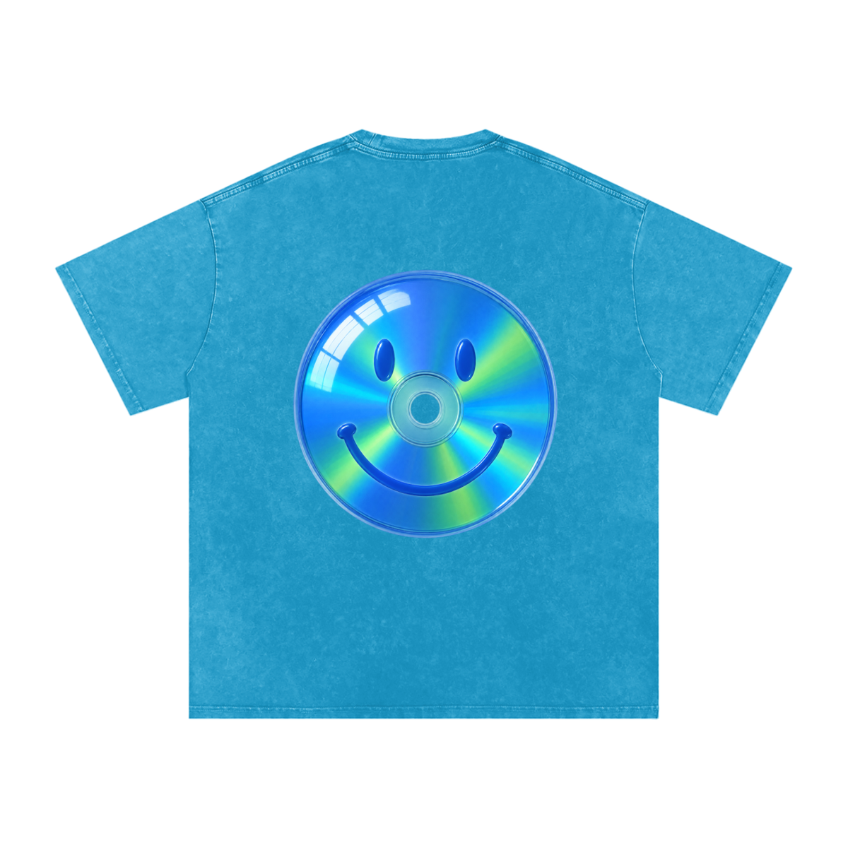 Smile Oversized Cotton T-Shirt