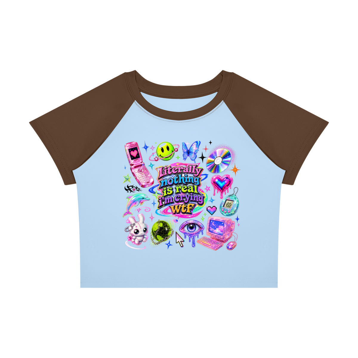 Nothing Is Real Color Block Baby T-Shirt