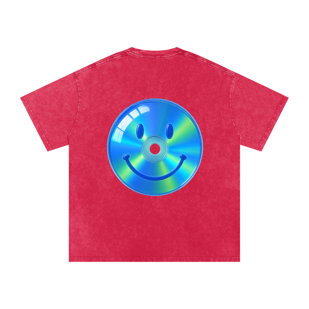 Smile Oversized Cotton T-Shirt
