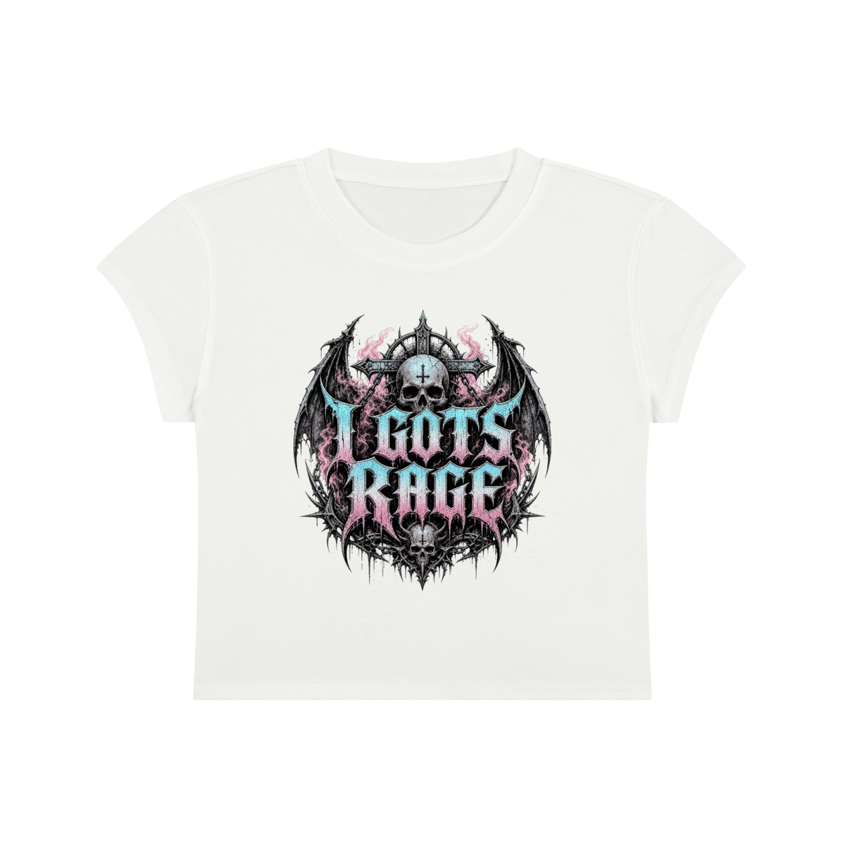 Women's Slim-Fit Cropped T-Shirt