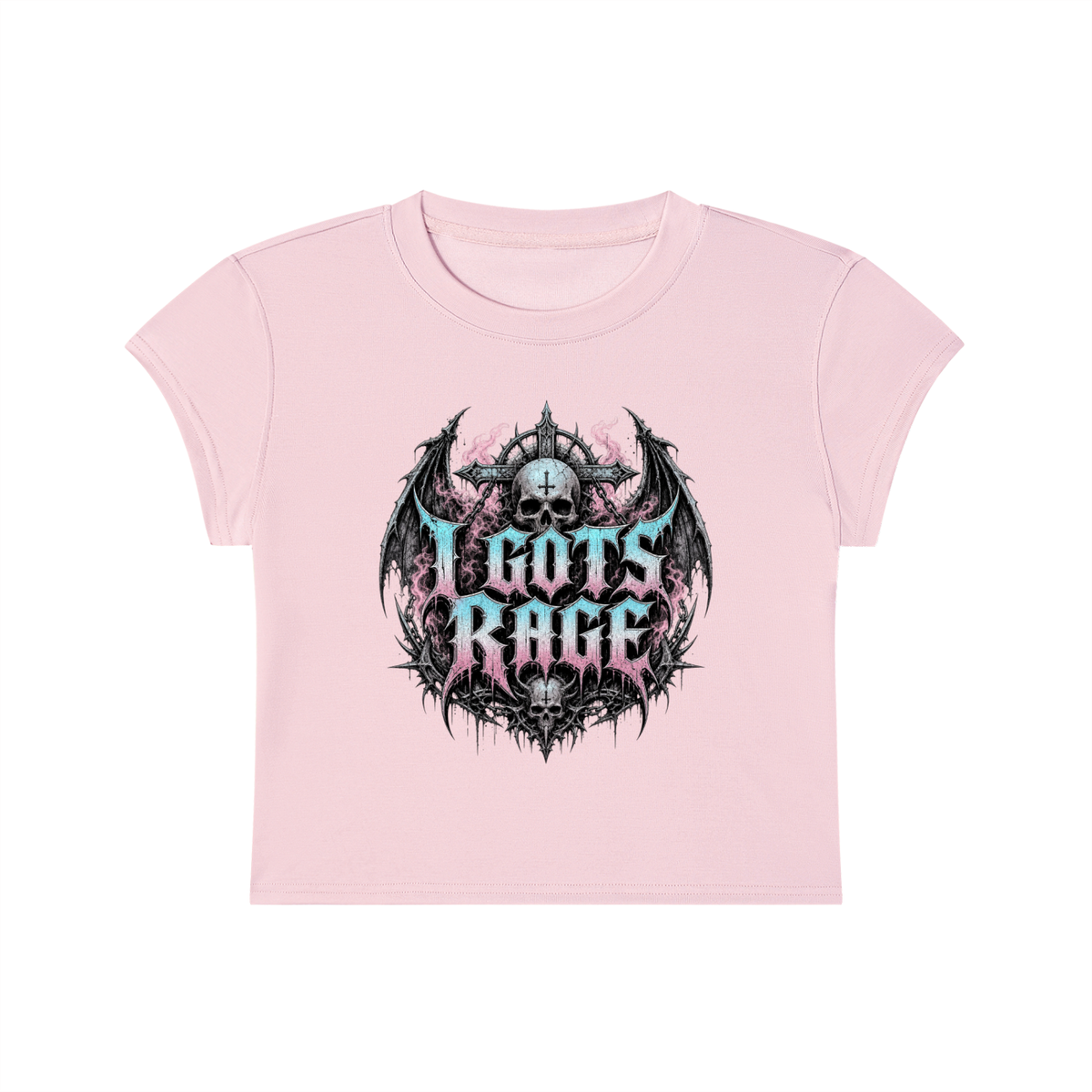 Women's Slim-Fit Cropped T-Shirt