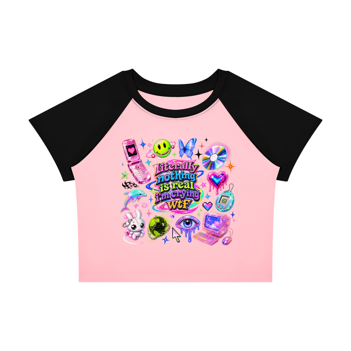 Nothing Is Real Color Block Baby T-Shirt