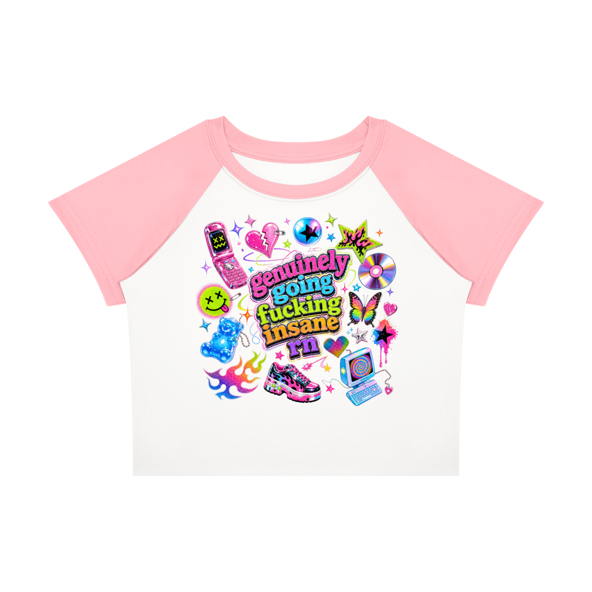 Going Insane Color Block Baby T-Shirt