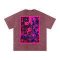 Fuck Your Carbon-Based Tech Oversized Cotton T-Shirt