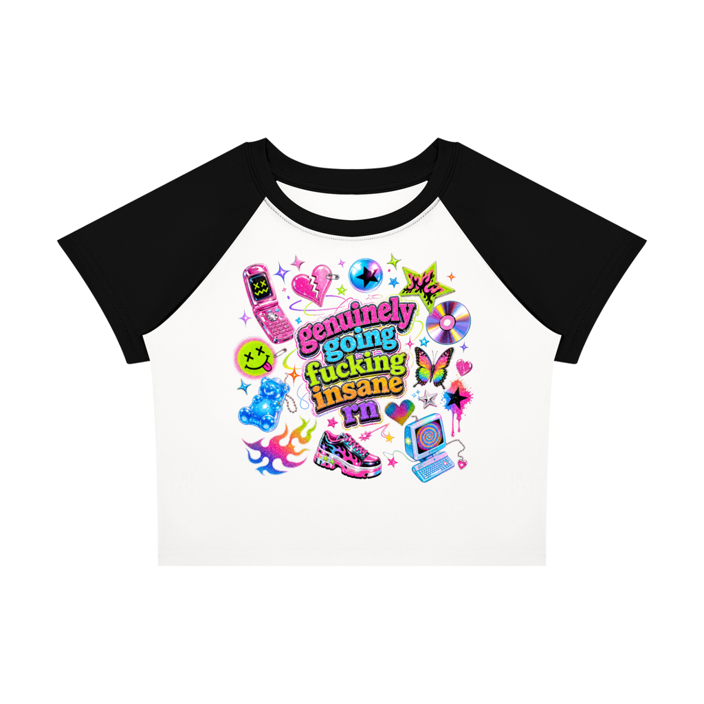 Going Insane Color Block Baby T-Shirt