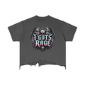 I Gots Rage Vintage Wash Boxy Distressed Hem T-Shirt