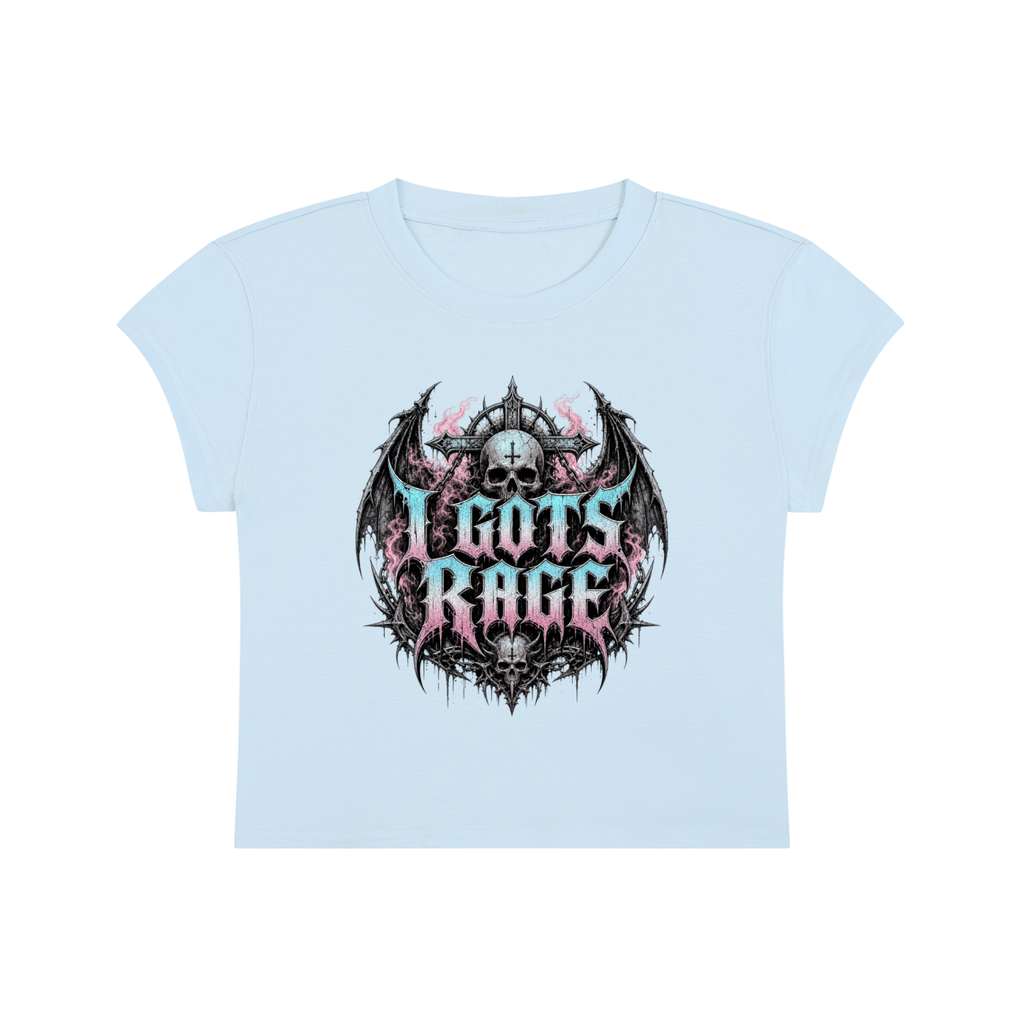 Women's Slim-Fit Cropped T-Shirt