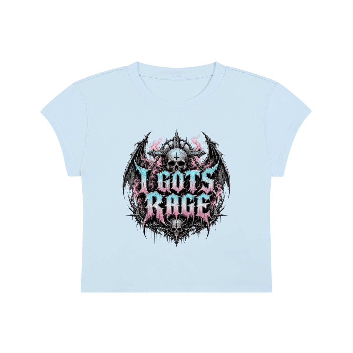 Women's Slim-Fit Cropped T-Shirt