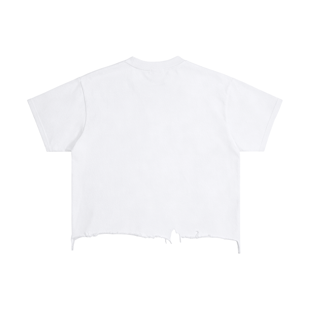 I Gots Rage Vintage Wash Boxy Distressed Hem T-Shirt