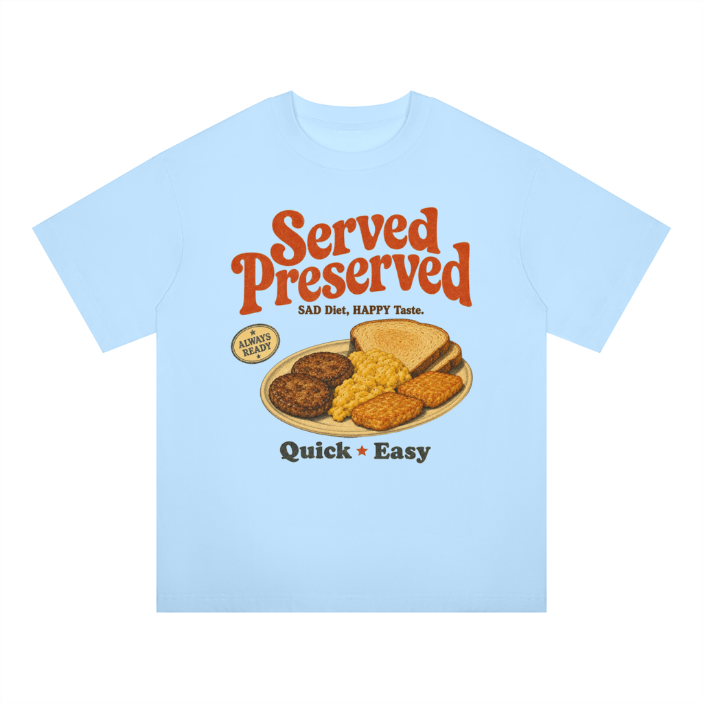 Unisex Oversized SAD DIET T-Shirt