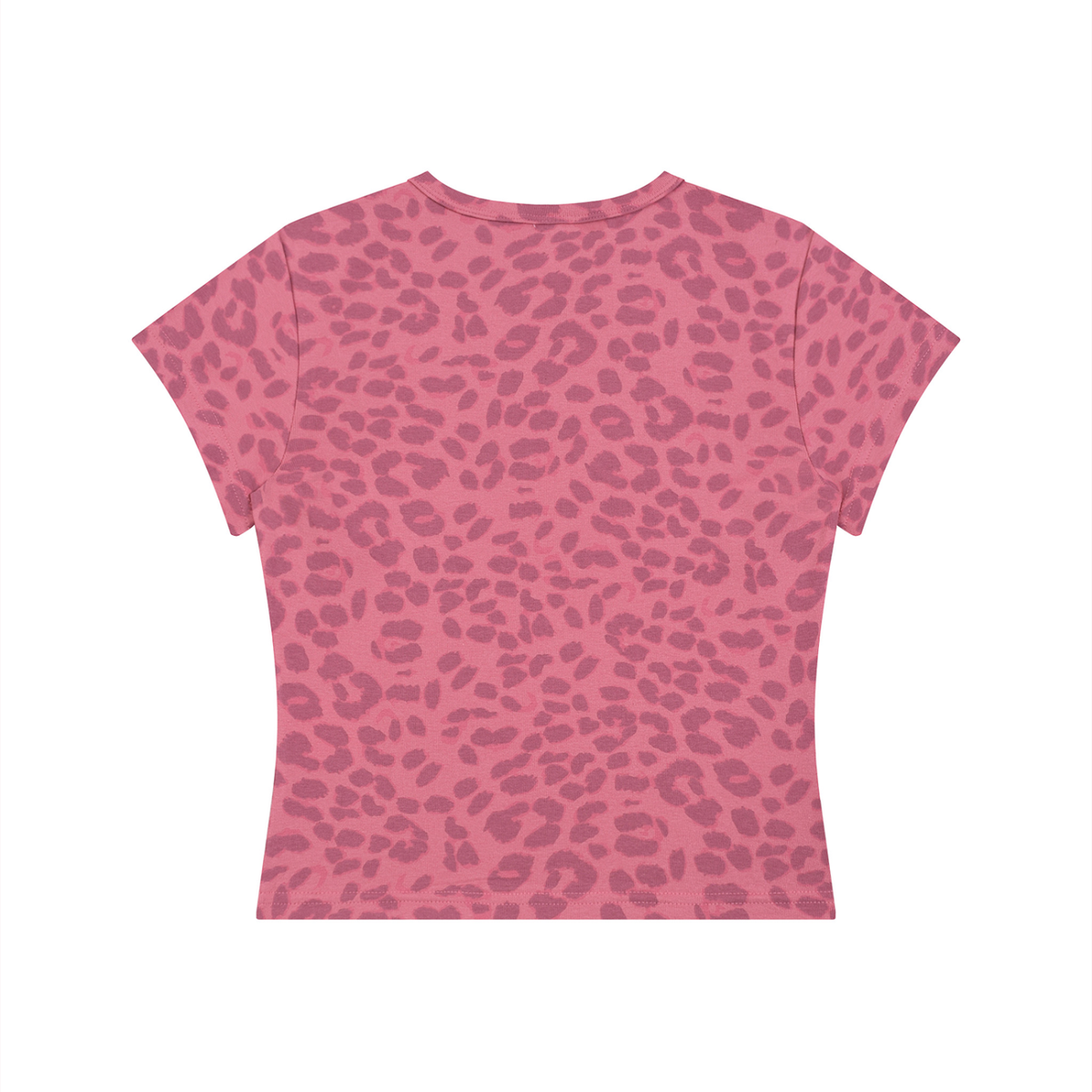 Women’s Leopard Print Baby T-Shirt