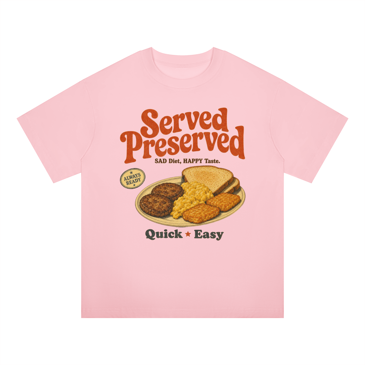 Unisex Oversized SAD DIET T-Shirt