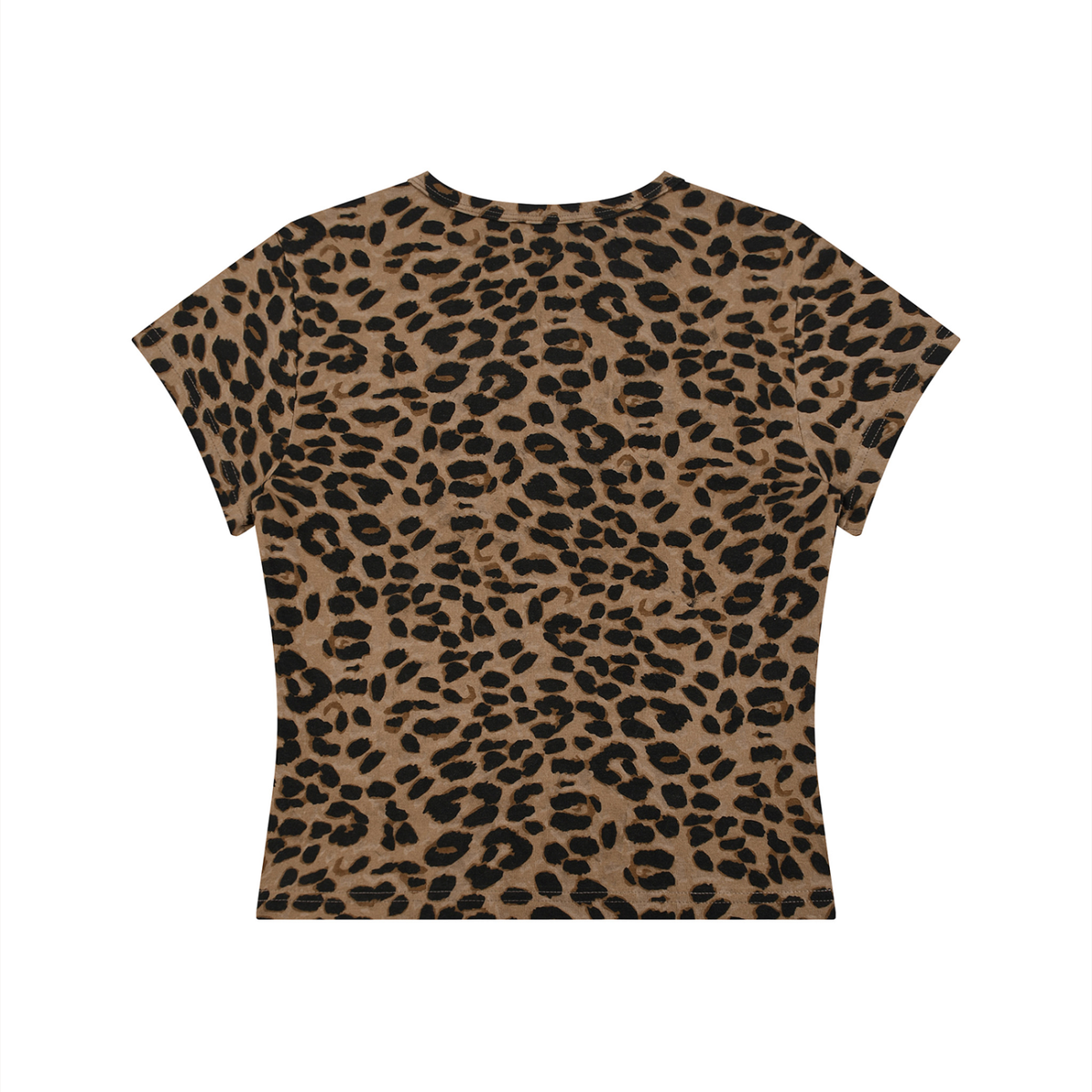 Women’s Leopard Print Baby T-Shirt