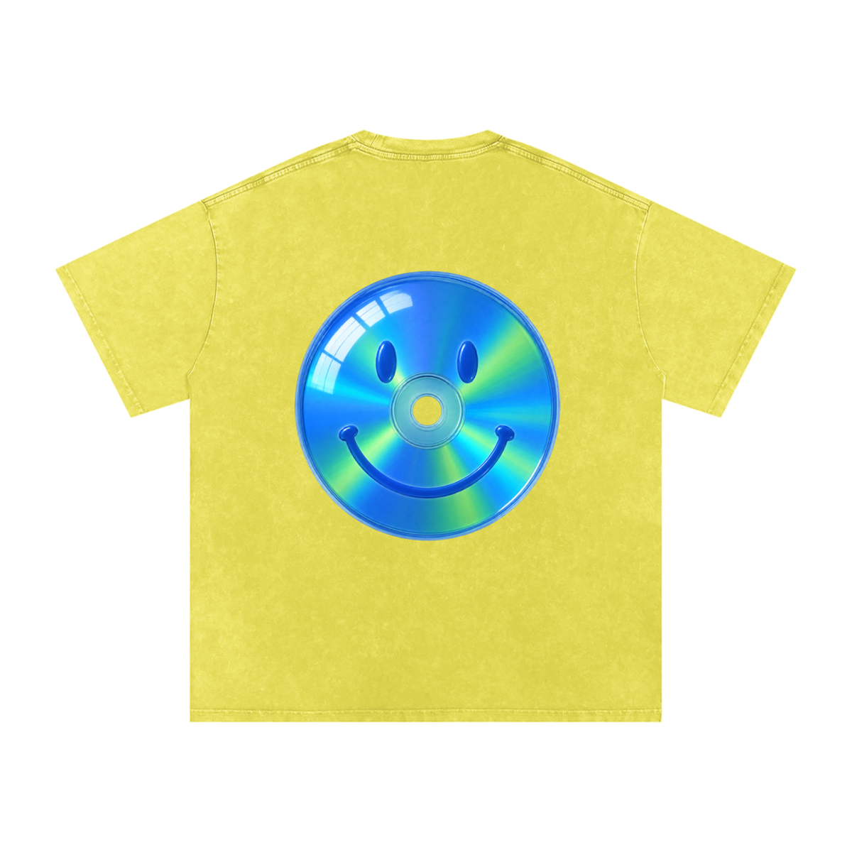 Smile Oversized Cotton T-Shirt
