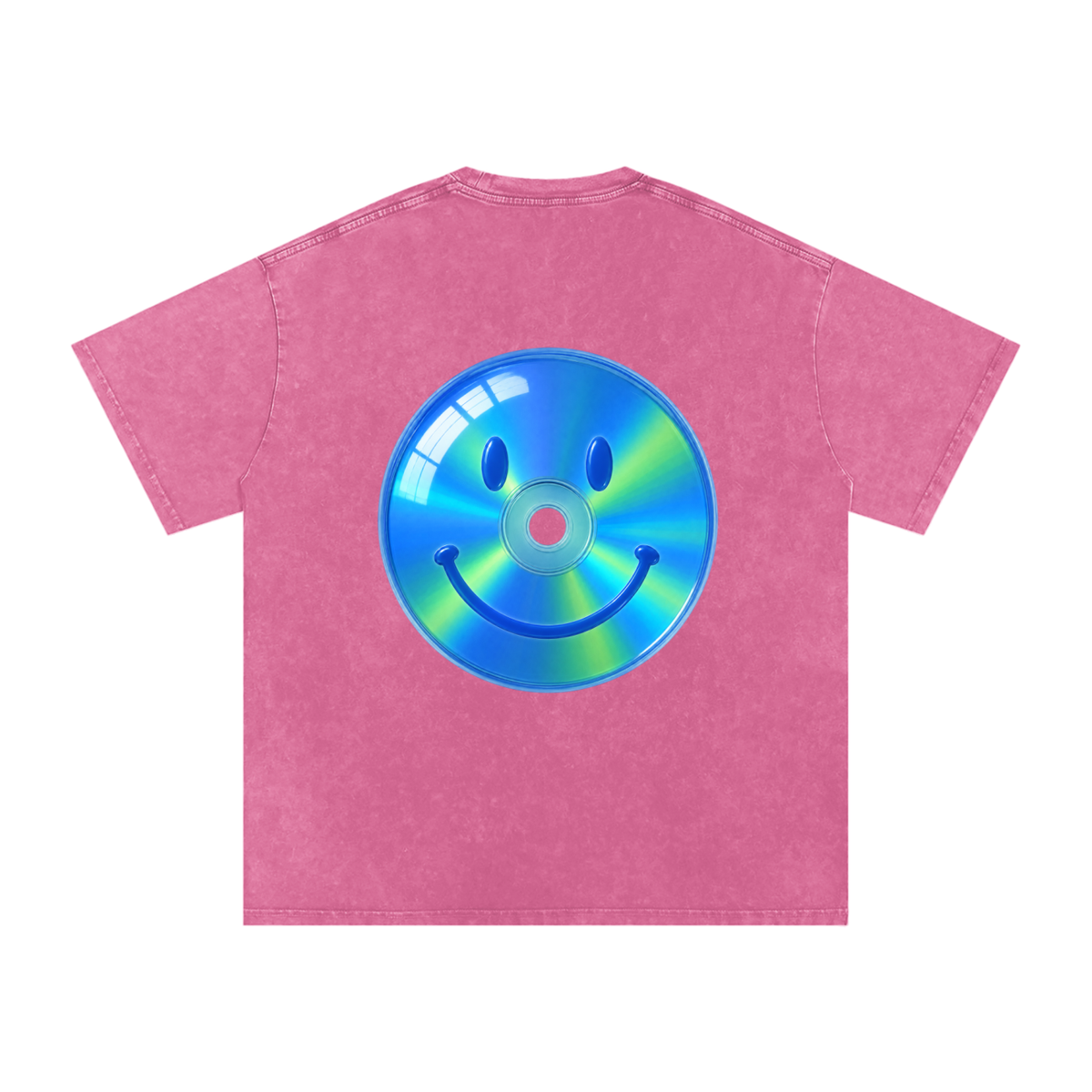 Smile Oversized Cotton T-Shirt