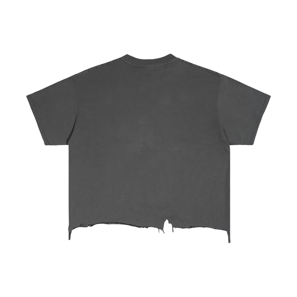 I Gots Rage Vintage Wash Boxy Distressed Hem T-Shirt