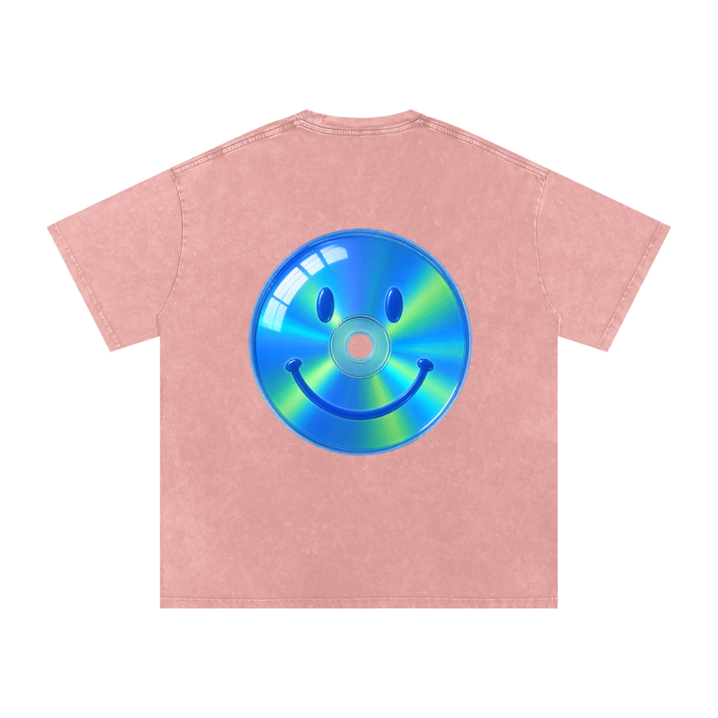 Smile Oversized Cotton T-Shirt