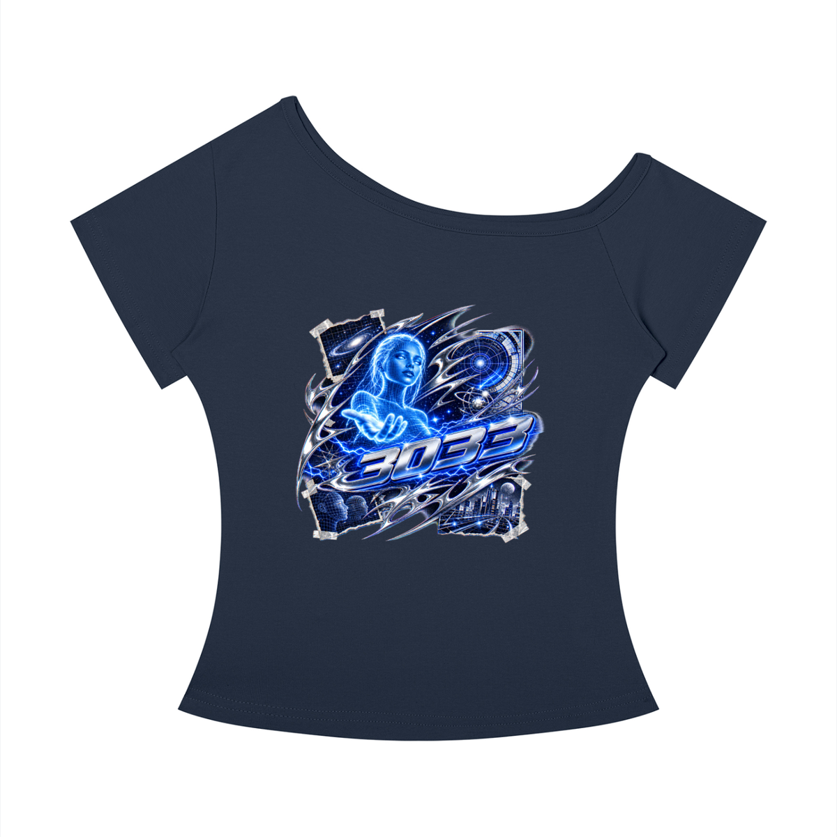 3033 Off-the-Shoulder T-Shirt