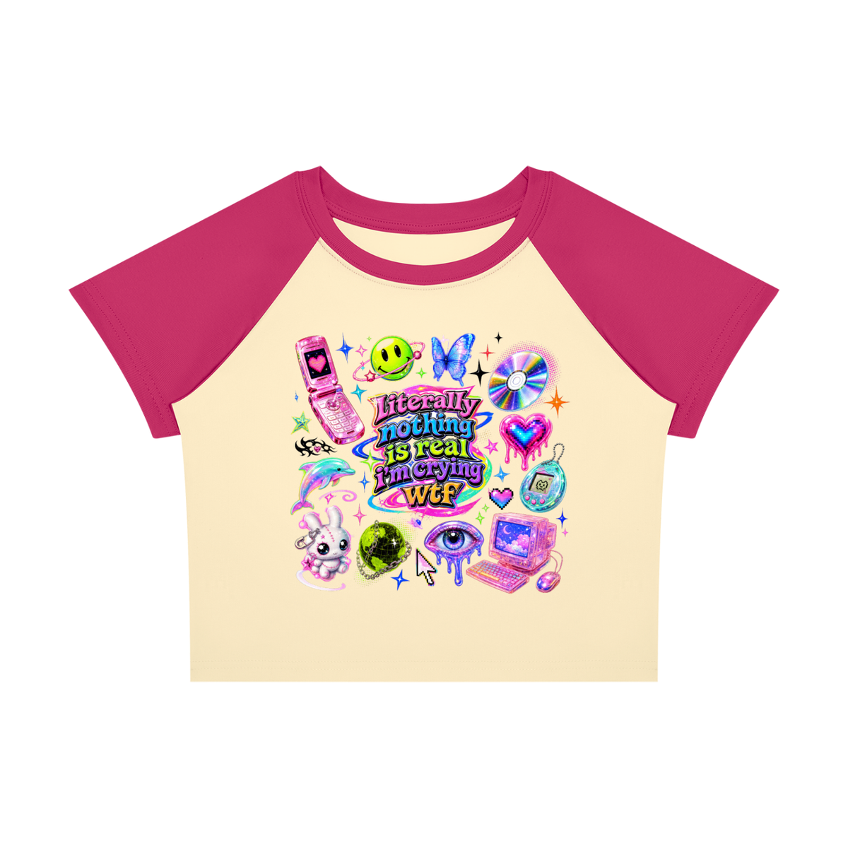 Nothing Is Real Color Block Baby T-Shirt