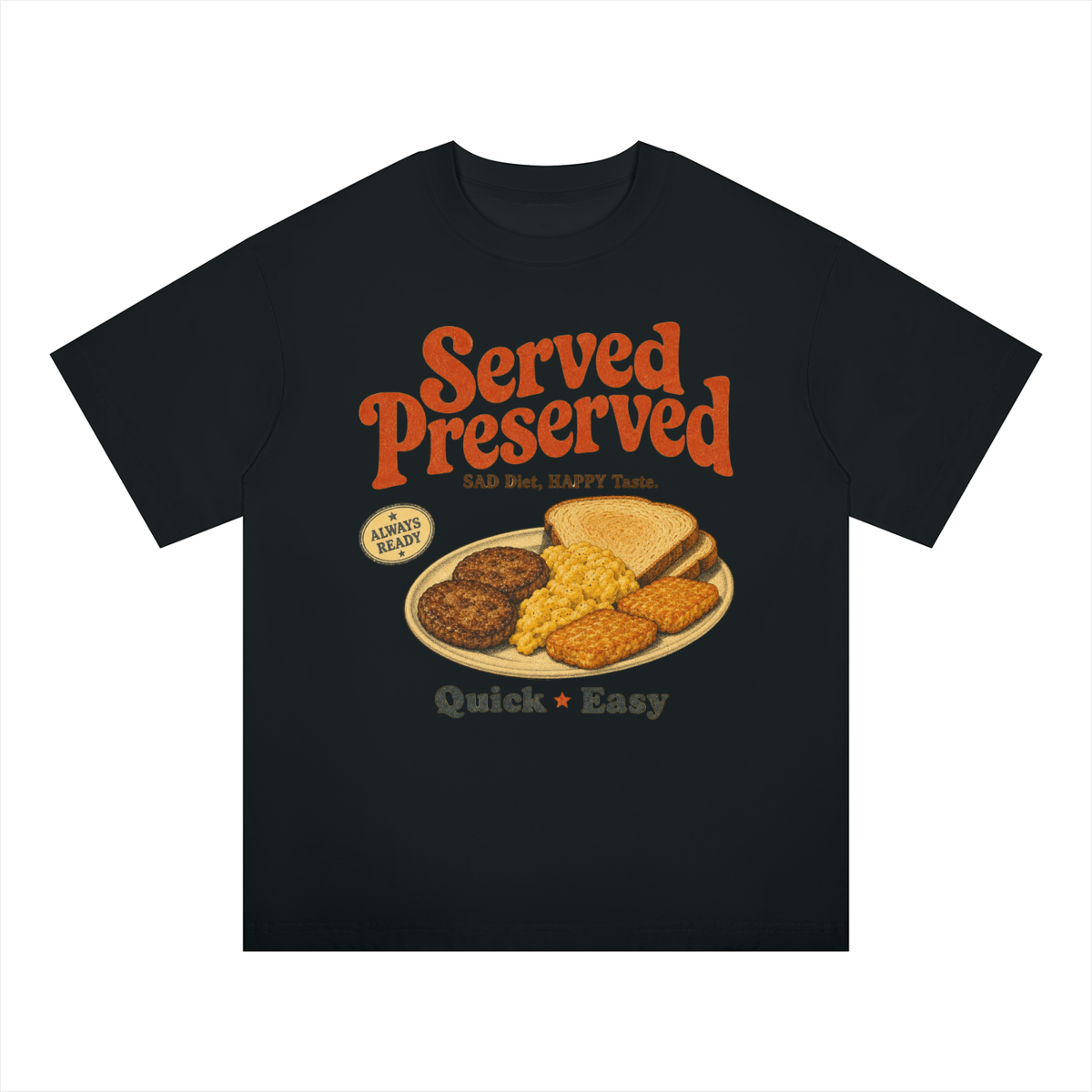 Unisex Oversized SAD DIET T-Shirt