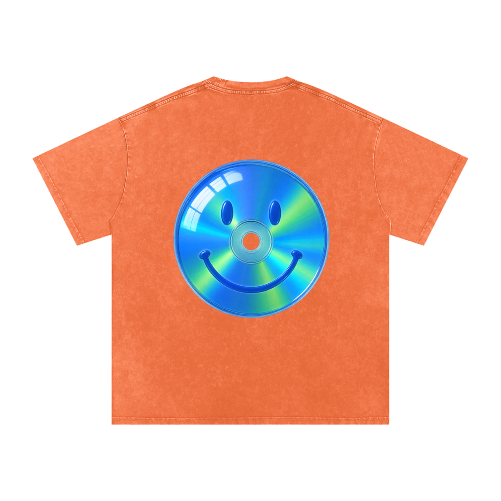 Smile Oversized Cotton T-Shirt