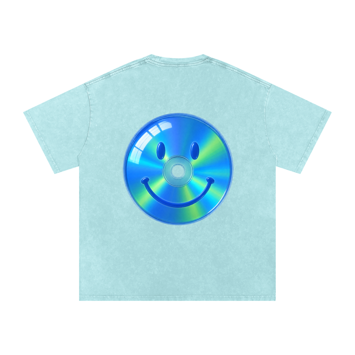 Smile Oversized Cotton T-Shirt
