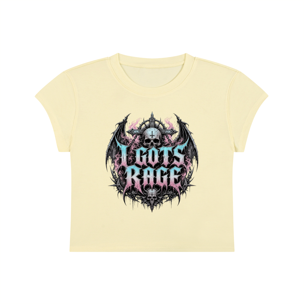 Women's Slim-Fit Cropped T-Shirt