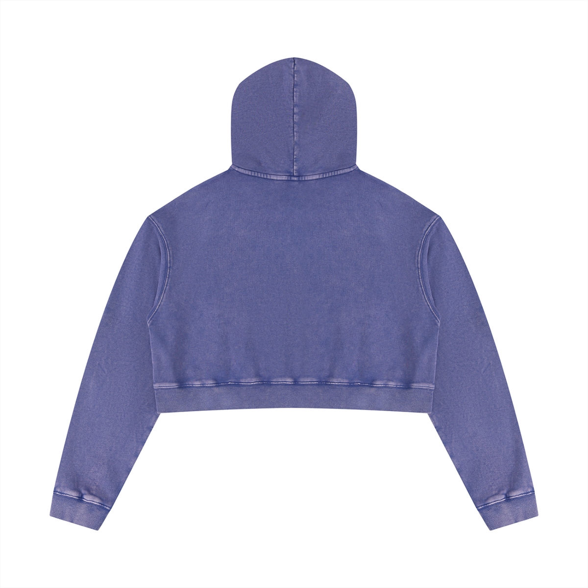 Holy Trinity Mineral Washed Crop Hoodie